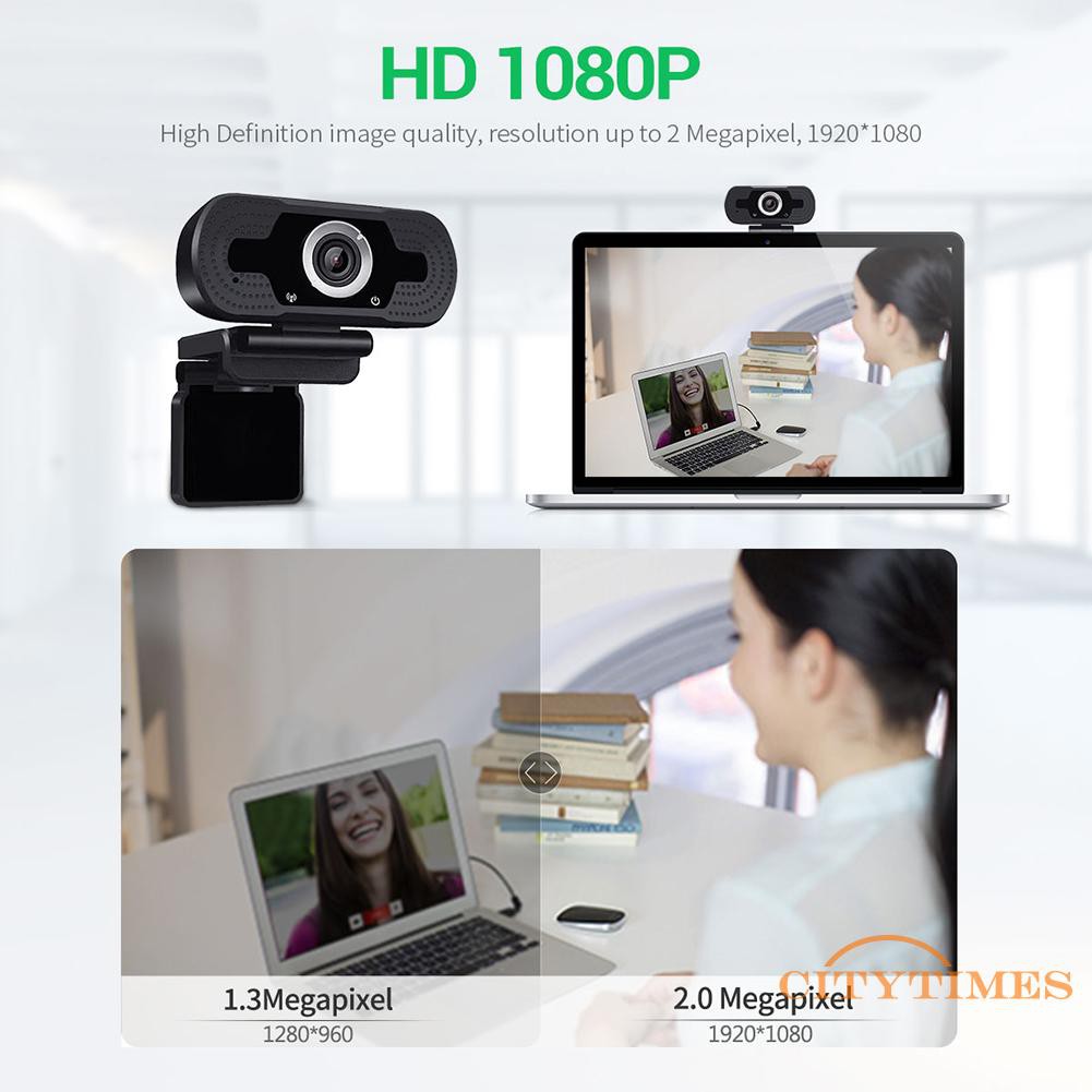 Webcam 1080p Hd Tích Hợp Micro Kết Nối Usb | BigBuy360 - bigbuy360.vn
