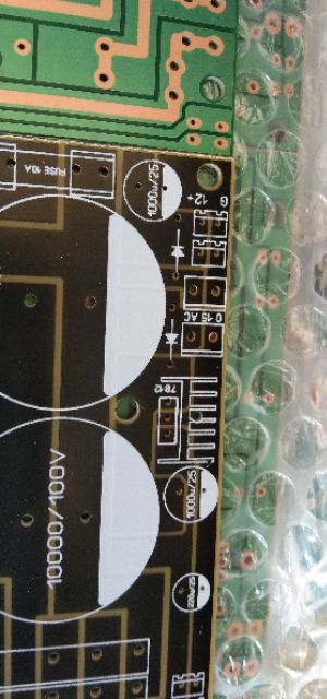 Bo pcb nguồn 8 tụ có liền khởi động mềm