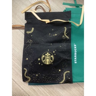 Túi vải rút đựng ly/bình Starbucks