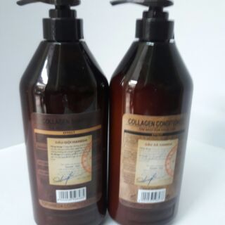 Dầu cặp gội xả top haneda collagen 785ml