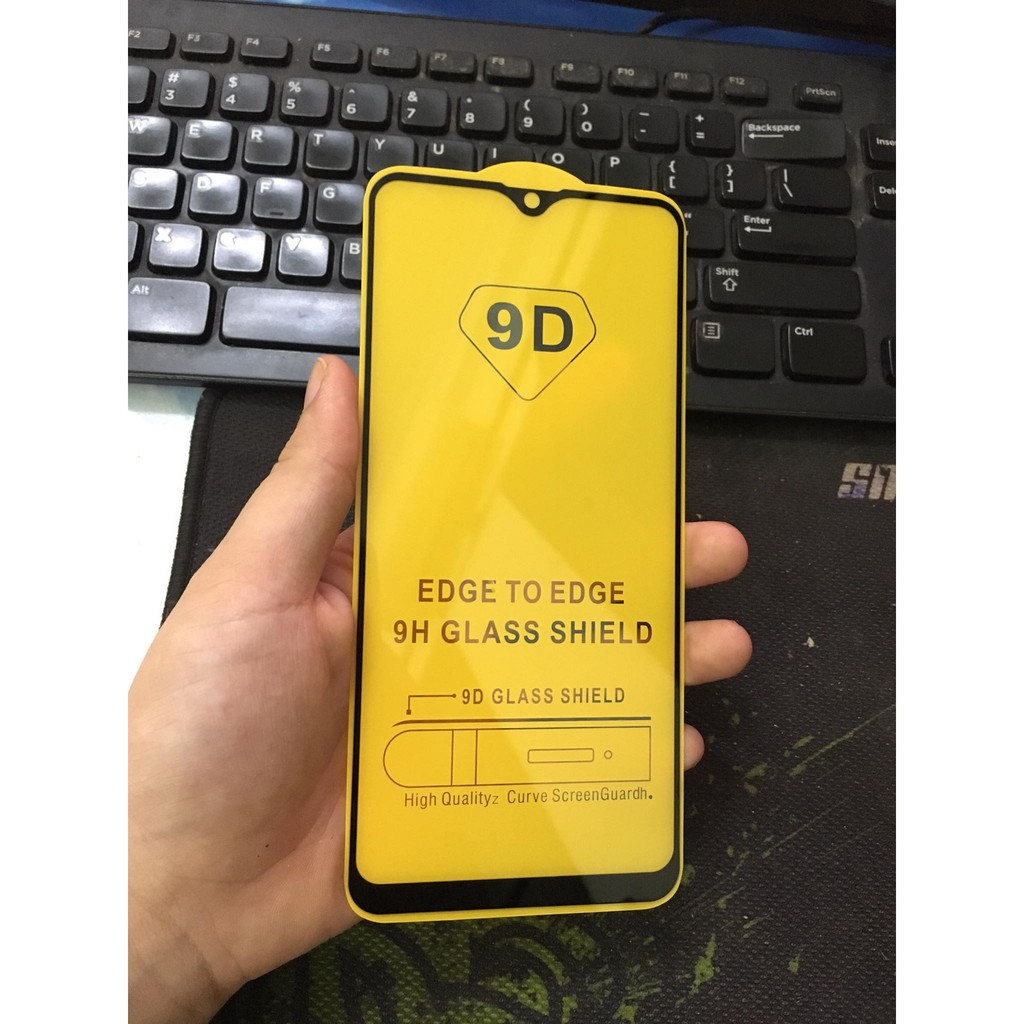 SAMSUNG A20S - KÍNH FULL MÀN FULL KEO 9D