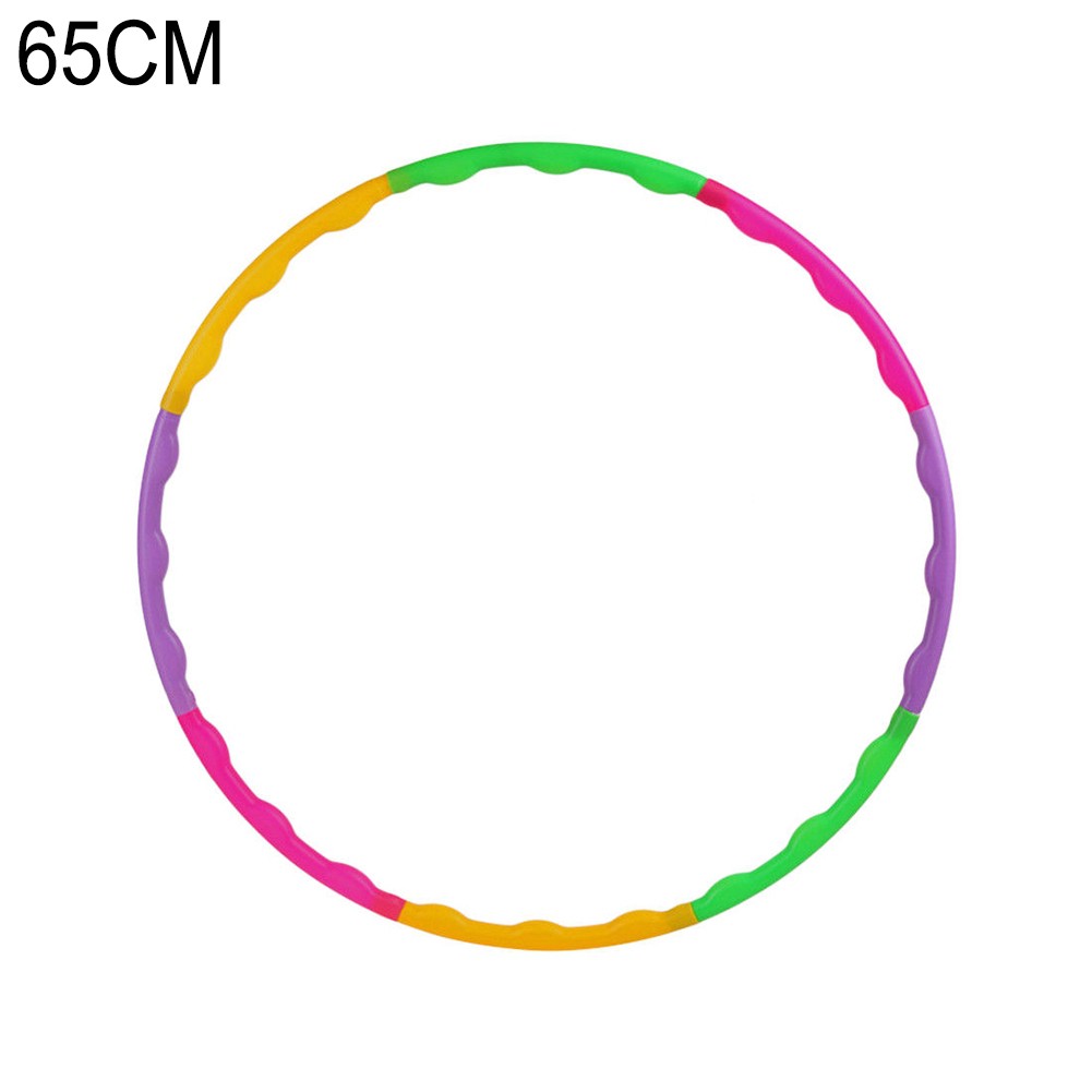 Set vòng lắc eo tập thể dục nhiều màu Hula 55/65cm dành cho trẻ em
