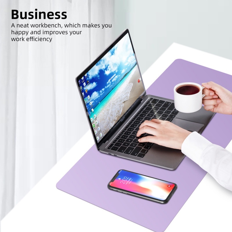 Tấm lót chuột và bàn phím Ankndo chống trượt để chơi game họa tiết hoạt hình dễ thương màu hồng