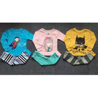 Bộ ngủ thu đông 100% cotton cho bé