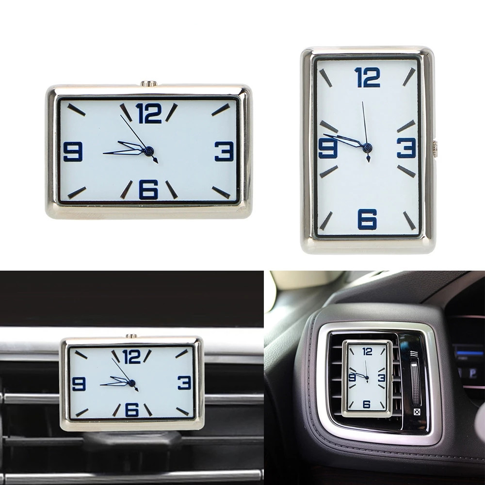 1 Đồng Hồ Thạch Anh Dán Trang Trí Xe Hơi