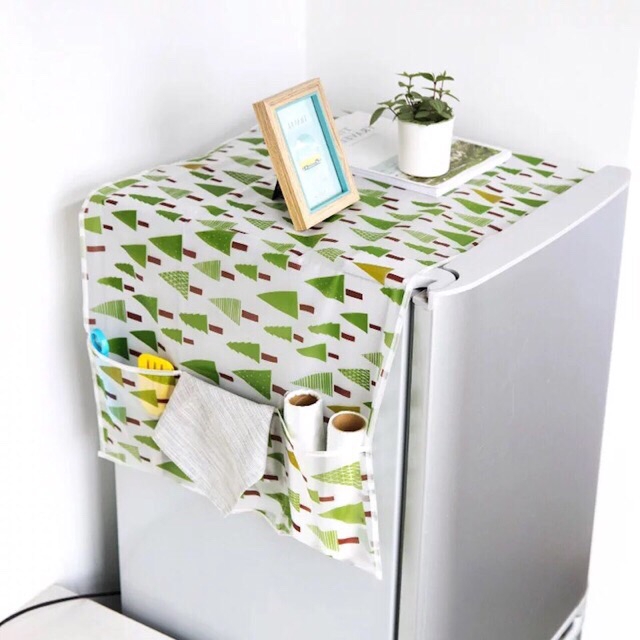 Tấm phủ có túi đựng thiết kế tiện lợi cho tủ lạnh &amp; máy giặt