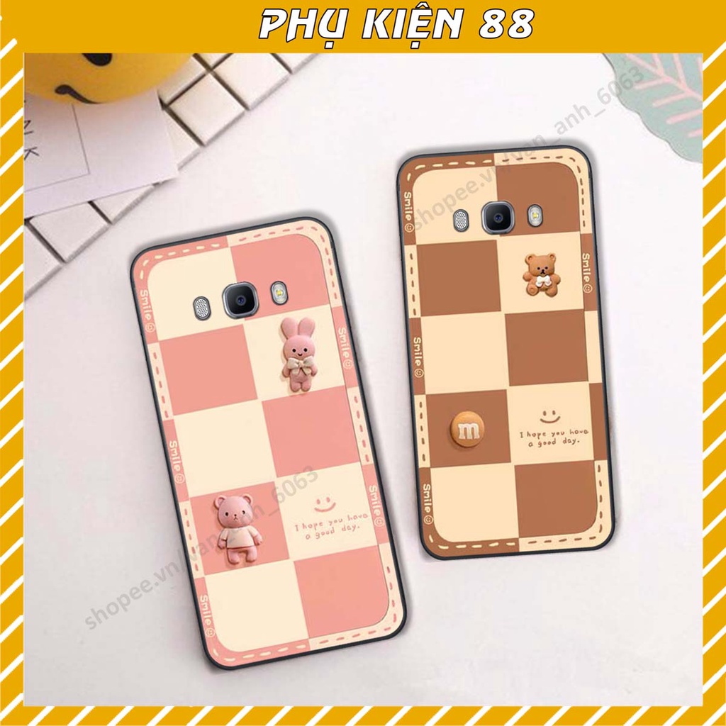 Ốp lưng Samsung J5 / J7 2016 / J510 J710 hình gấu, kẹo dễ thương cute