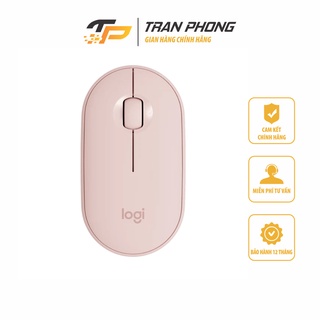 Chuột không dây Logitech Pebble M350 Wireless/Bluetooth - Hàng Chính Hãng
