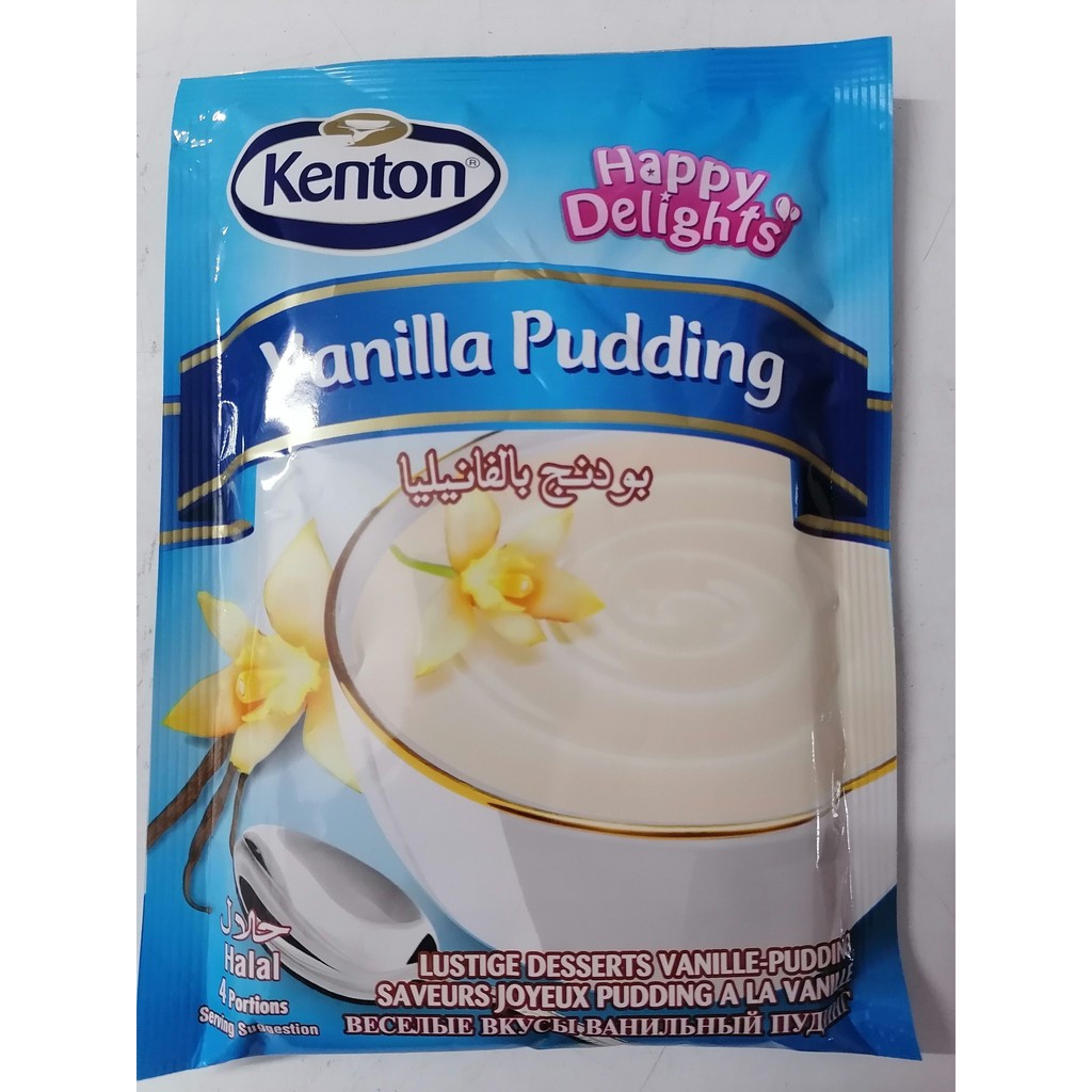 [100g - VANILLA] Bột làm bánh pudding hương Vani [Turkey] KENTON Vanilla Pudding (halal) (vvk-hk)