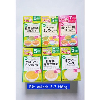 [Date T9/2026] Bột Ăn Dặm Wakodo Cho Bé Từ 5 Tháng
