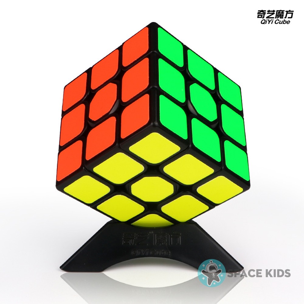 Đồ chơi Rubik 3x3 Qiyi khối lập phương ma thuật bằng nhựa ABS, Đồ chơi thông minh Rubik 3x3
