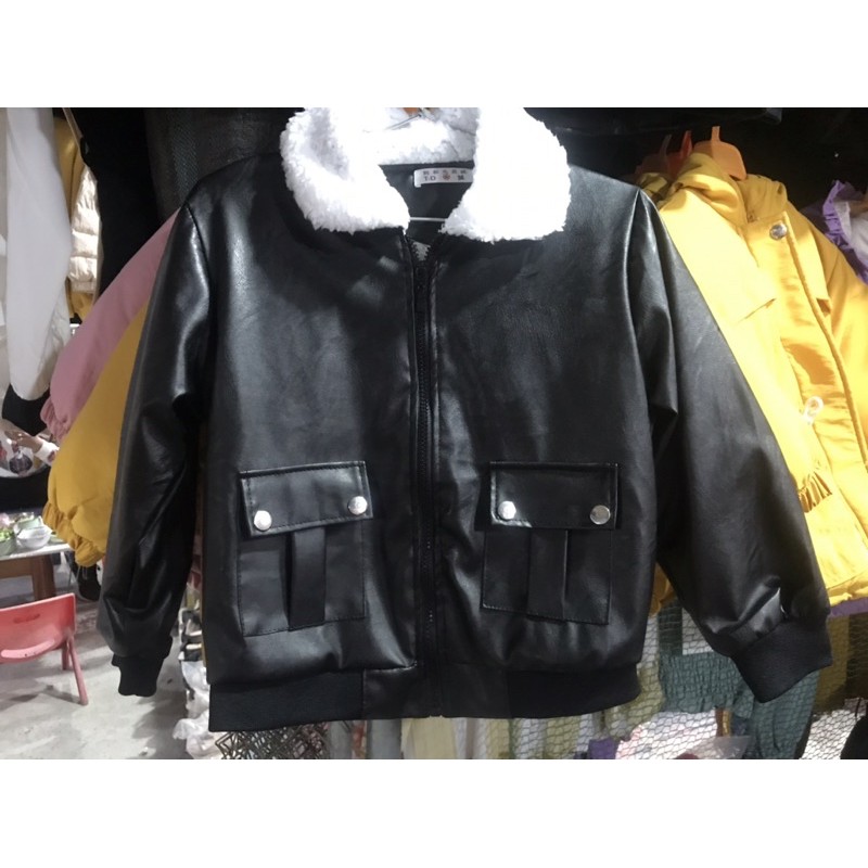 Áo da lót lông cho bé từ 12-25kg