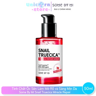 (T10/2024) Tinh Chất Ốc Sên Làm Mờ Rỗ và Sáng Mịn Da Some By Mi Snail Truecica Miracle Repair 50ml