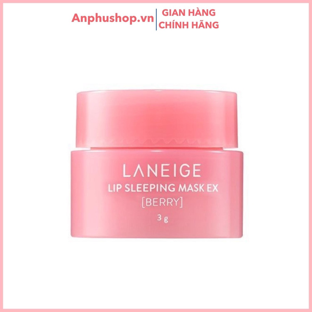 Dưỡng môi Laneige, Mặt nạ ngủ ủ môi Laneige Lip Sleeping Mask - Sản phẩm chính hãng