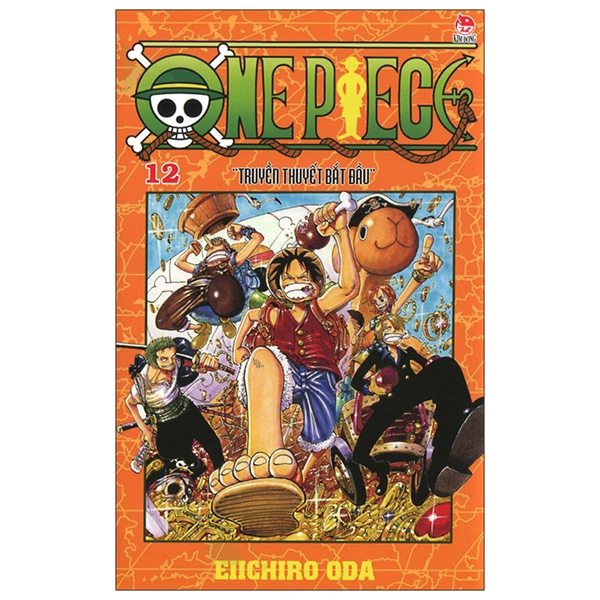 Sách - One Piece Tập 12: Truyền Thuyết Bắt Đầu (Tái Bản 2019)