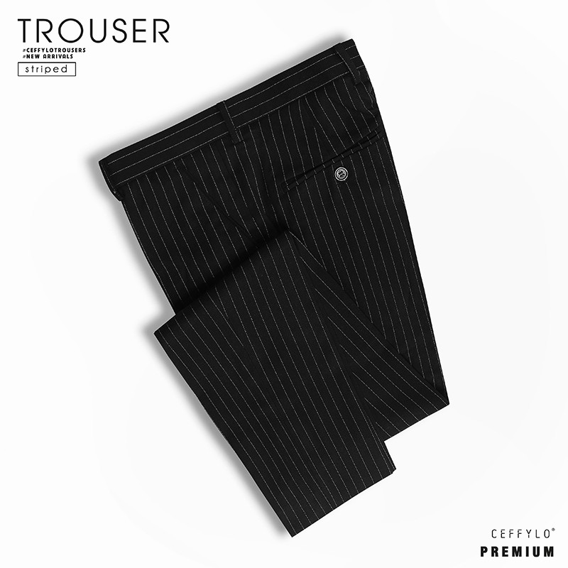 Quần Âu Nam Kẻ Sọc CEFFYLO Form Ôm Nhẹ Vừa Vặn Vải Mát Không Lo Mất Dáng - POLIDO | BigBuy360 - bigbuy360.vn
