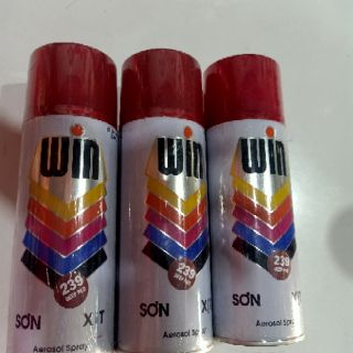Sơn xịt win màu đỏ sẫm
