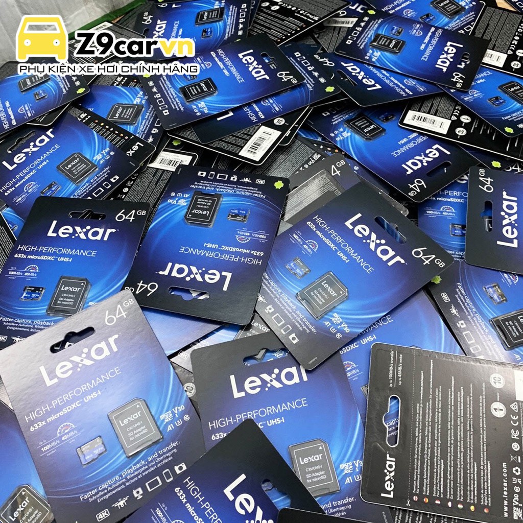 Thẻ nhớ MicroSD Lexar Class 10 U3 633x 95MB - Hàng chính hãng Lexar | BigBuy360 - bigbuy360.vn