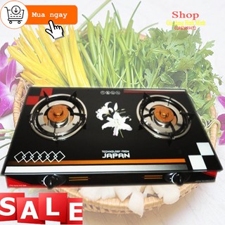 Bếp gas đôi mặt kính