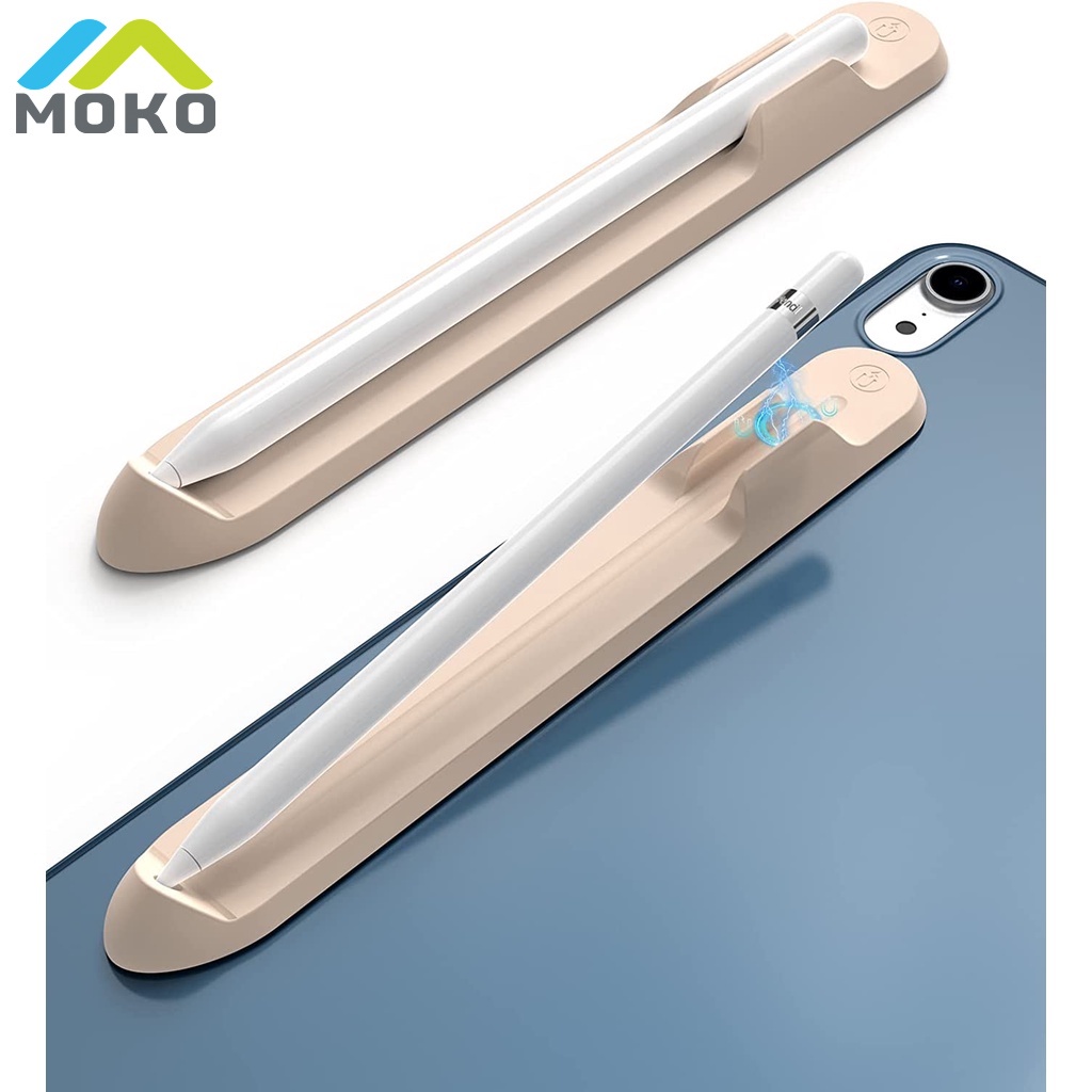 Giá Đỡ Bút Cảm Ứng Từ Tính Bằng Silicon Tiện Dụng Cho Apple Pencil 1st & 2nd Gen Ốp