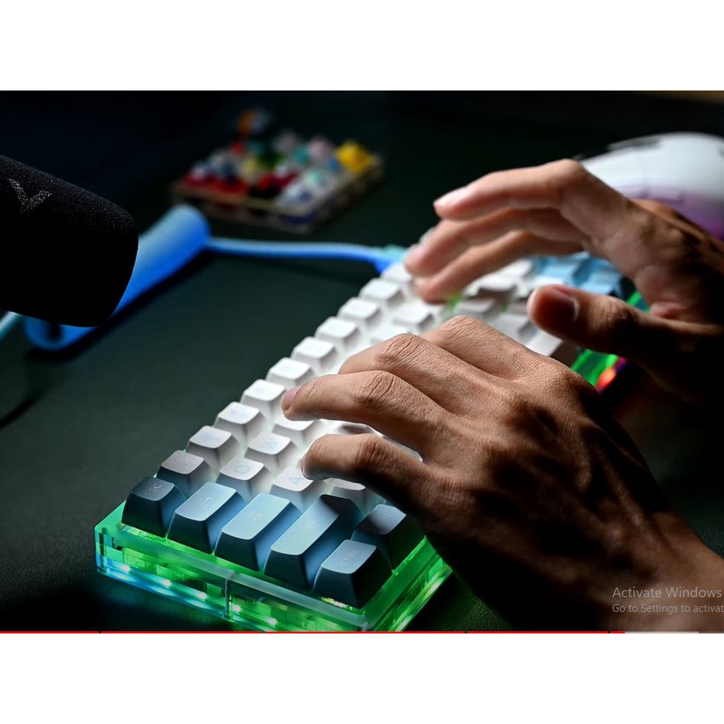 Bàn phím cơ AKKO ACR87 Hotswap / RGB / AKKO CS Switch Jelly Blue , Pink ,White , Black