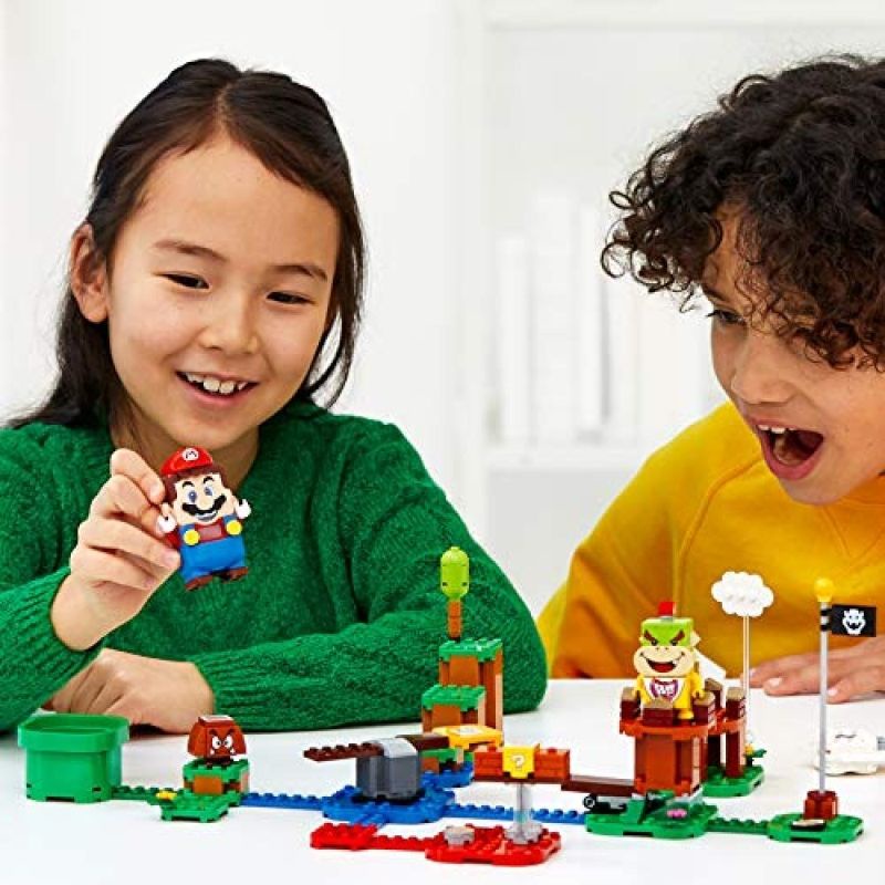 Bộ Đồ Chơi Lắp Ráp Lego Super Mario 71360 60020 +!
