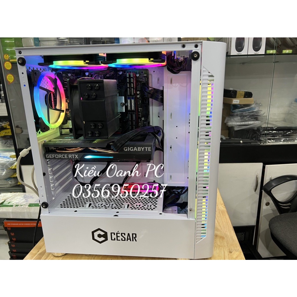 Vỏ máy tính (Vỏ case) GAME Kính Cường Lực GIPCO 5986 LF