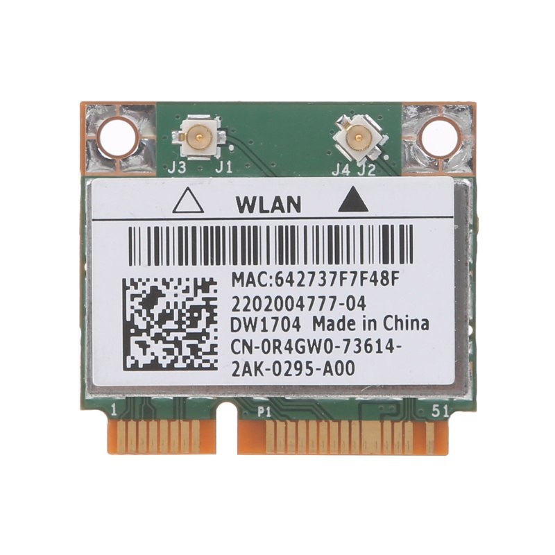 Ba Lô Không Dây BCM Hai Mua Hàng Không Dây943142Card Wifi WLAN Mini HM DW1704 BT4.0 Cho Thẻ Mạng Wifi 5323 7720