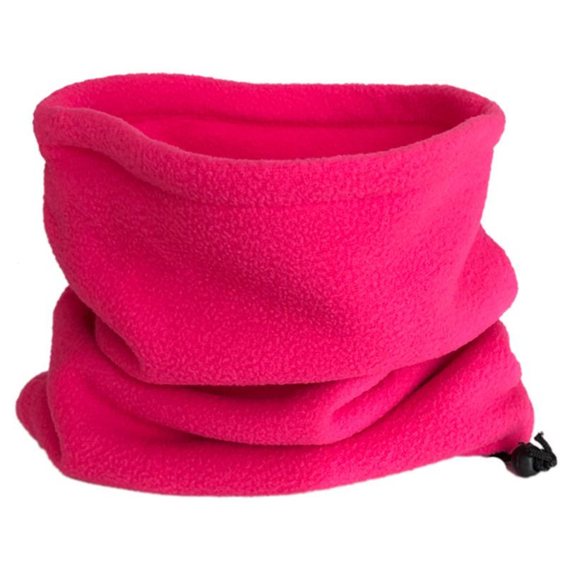 Mũ Beanie Kiêm Khăn Choàng Cổ Bằng Vải Lông Cừu Giữ Ấm Mùa Đông Phong Cách Thể Thao Dành