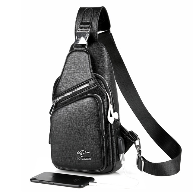 [FREESHIP]Túi Đeo Chéo Nam Da PU Cao Cấp Chống Nước- Phong Cách Thể Thao Hàn Quốc Đậm Chất Men | BigBuy360 - bigbuy360.vn