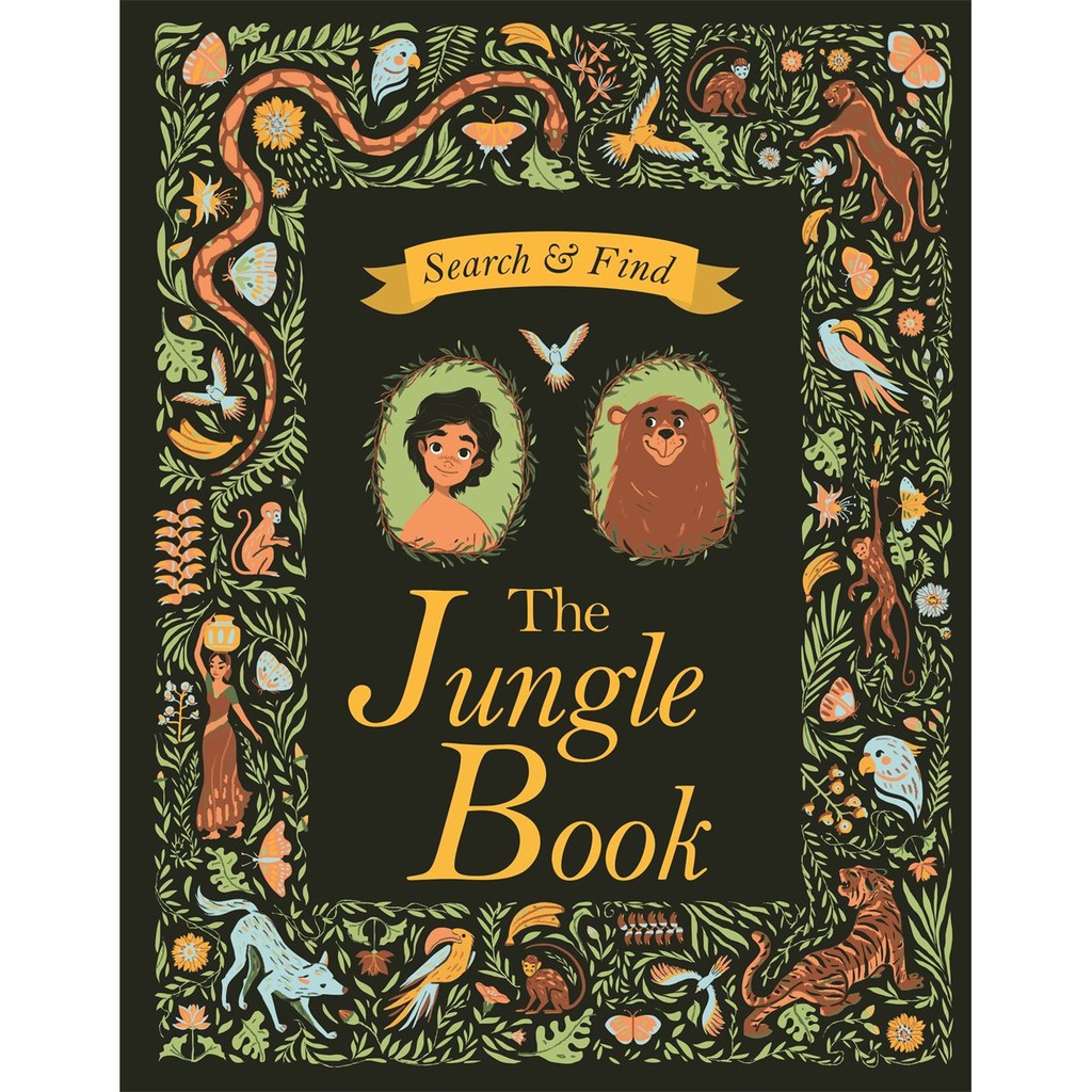 Sách Search and Find The Jungle Book
