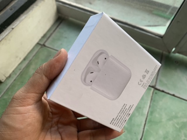 Tai nghe Bluetooth AIRPOD 2  dùng cho mọi dòng điện thoại bản full chức năng đổi tên, định vị. Bảo Hành 6T. | BigBuy360 - bigbuy360.vn