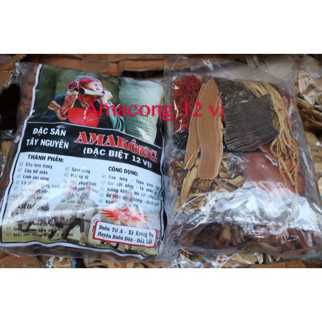 Amakong Tây Nguyên 12 vị 500gr DV110