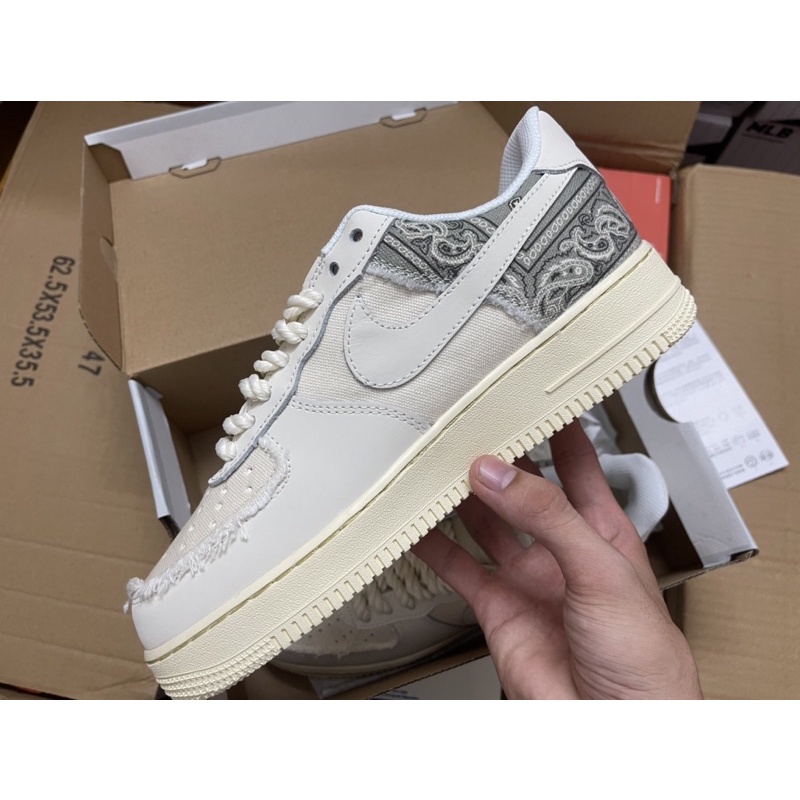 giày Af1 dây thừng Bigassteam travis | Air Force one phiên bản cao cấp