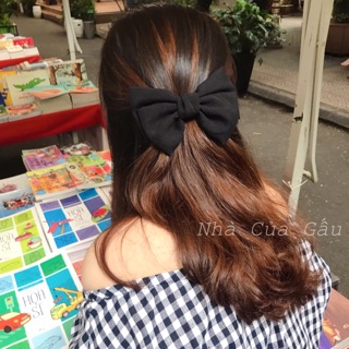 Kẹp tóc nơ size nhỏ dễ thương ( ảnh thật - có sẵn )