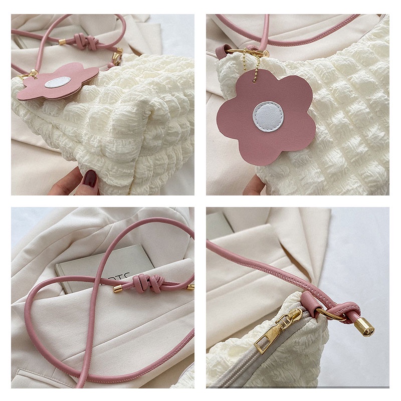 Túi xách YADOU đeo vai họa tiết hoa thời trang cá tính cho nữ