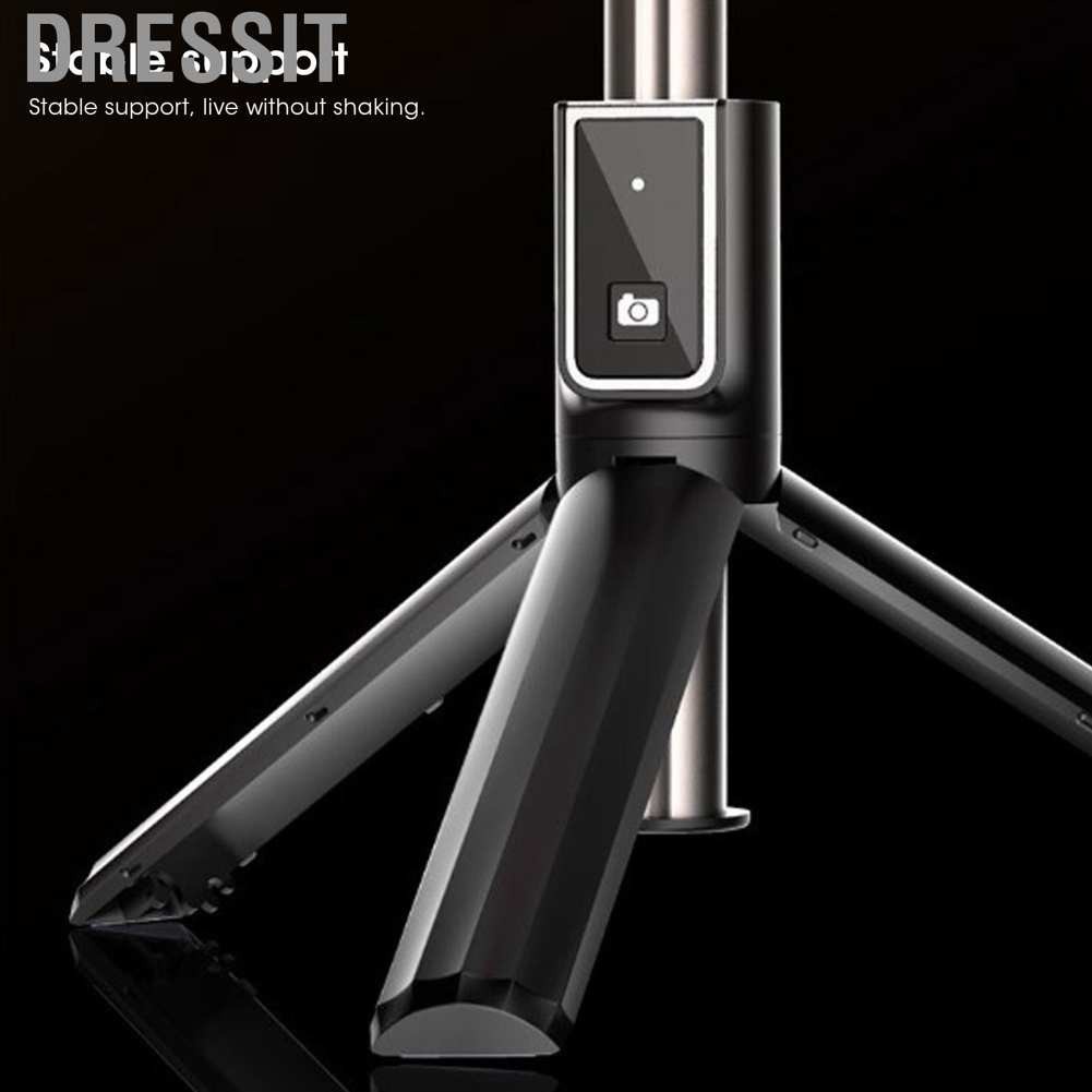 Gậy Selfie Bluetooth Không Dây Kiêm Giá Đỡ Ba Chân Gấp Gọn Tiện Dụng