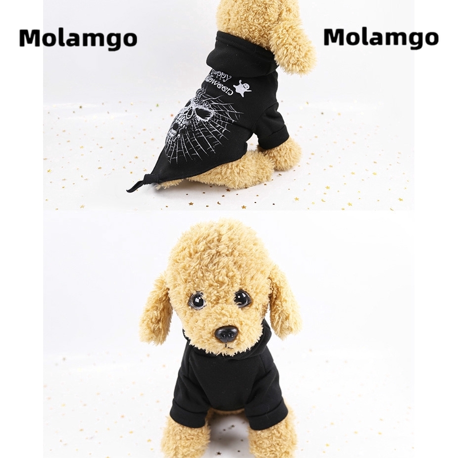 Áo in họa tiết bộ xương cá tính dành cho thú cưng