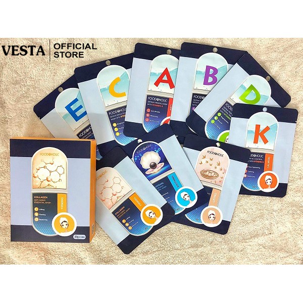 Mặt Nạ Giấy Foodaholic Essential Mask Chăm Sóc Da Toàn Diện 23g | BigBuy360 - bigbuy360.vn