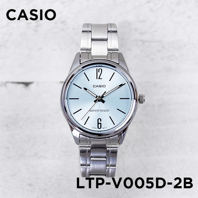 Đồng hồ nữ dây kim loại Casio chính hãng Anh Khuê LTP-V005D-2BUDF (28mm)