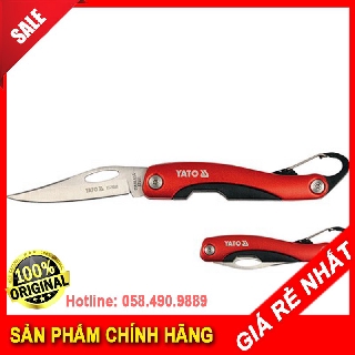 Dao gấp du lịch có móc khóa Yato YT-76050 - Sản phẩm chính hãng Yato