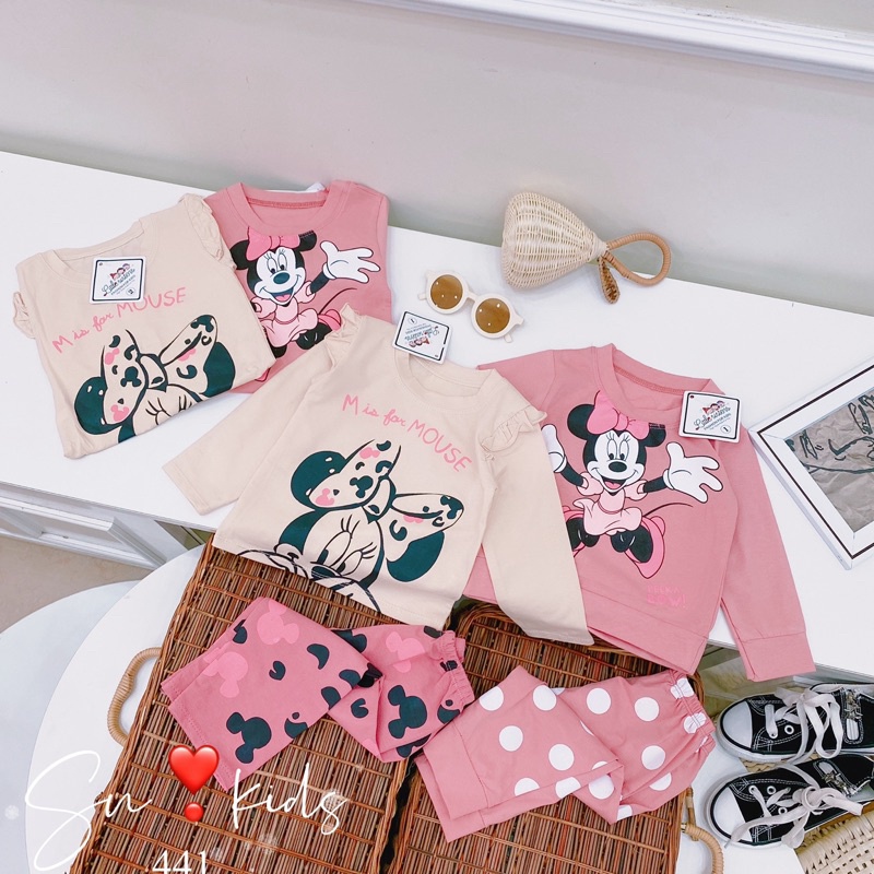 Set bộ Micky bé gái siu xinh