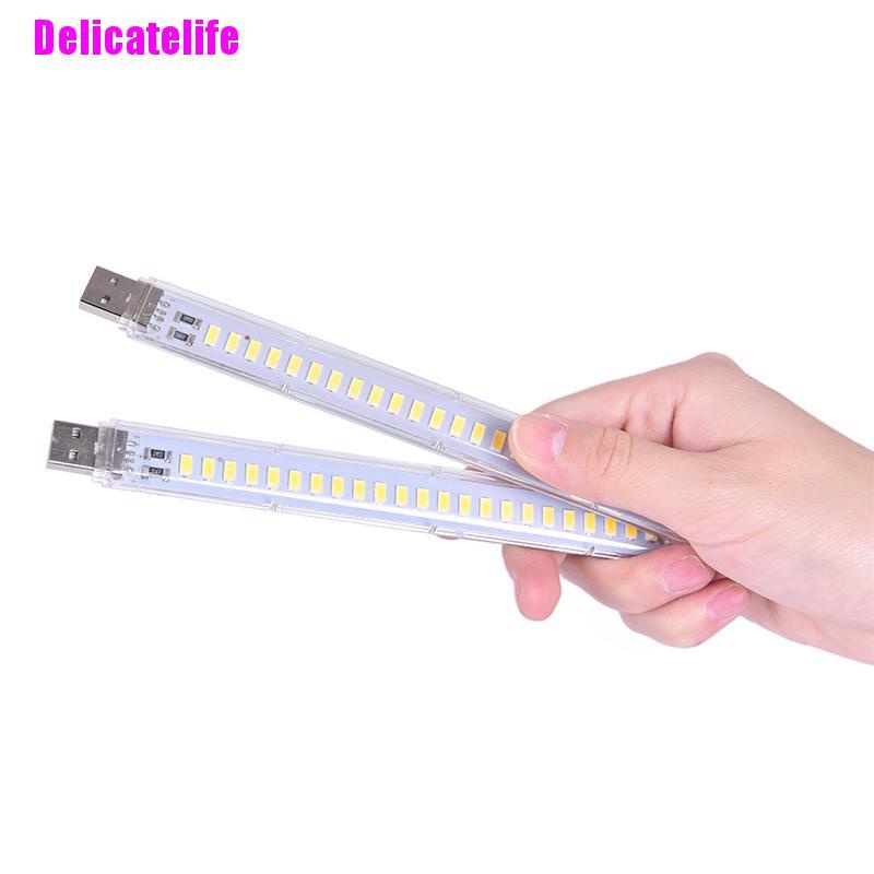 Đèn LED đọc sách để bàn điện áp 5V 12W USB 24 bóng
