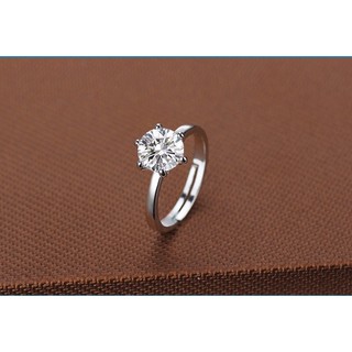 Nhẫn nữ hột xoàn pha lê cao cấp