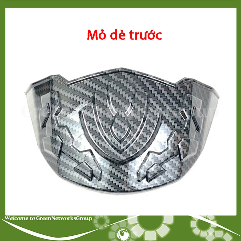 Ốp mỏ dè carbon trước sau xe AIRBLADE 2020 Greennetworks