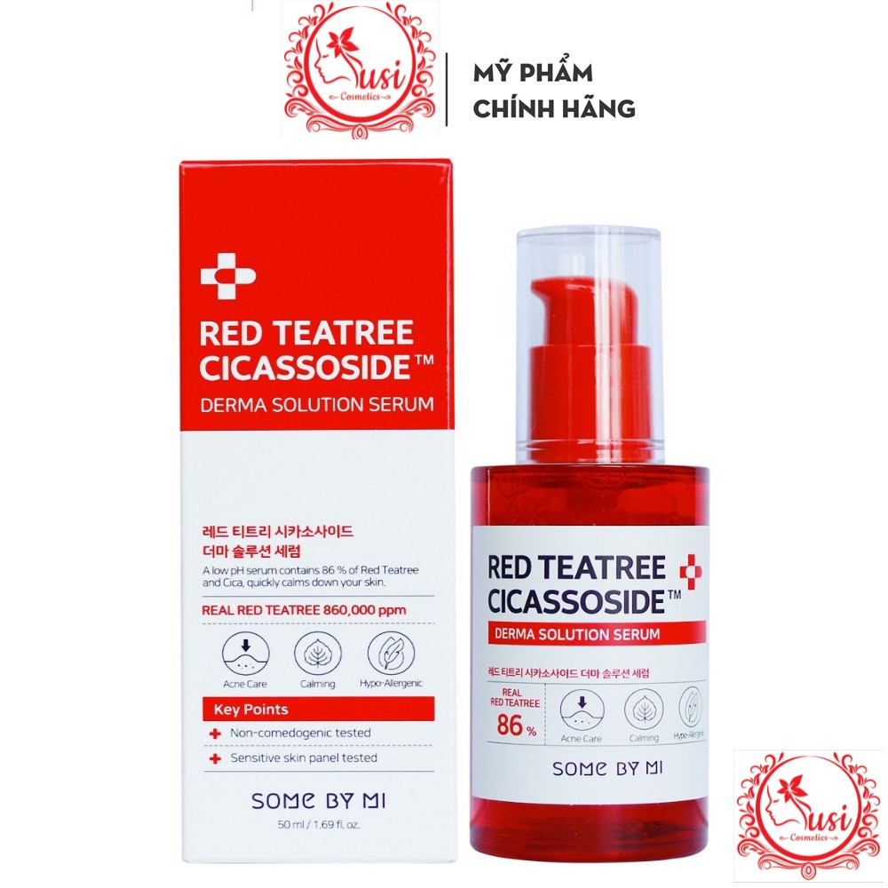 Tinh Chất Cho Da Siêu Nhạy Cảm Chiết Xuất Tràm Trà Đỏ Some By Mi Red Teatree Cicassoside Final Solution Serum 50ml