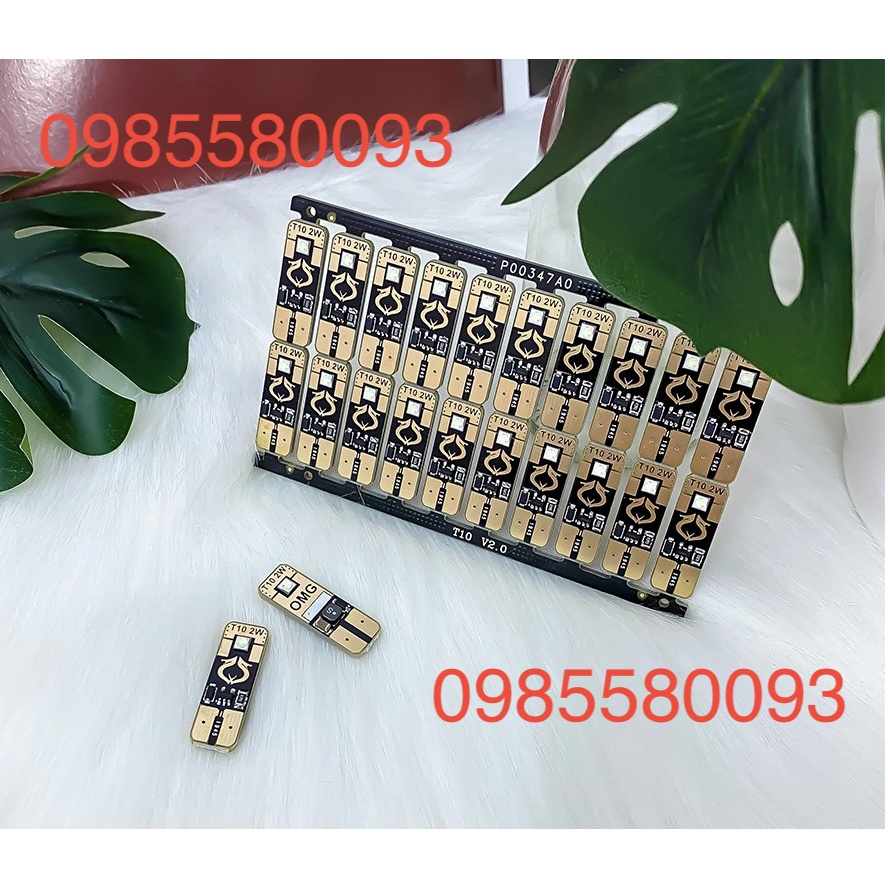 Bóng led T10_OMG thay demi, xinhan, soi bảng số