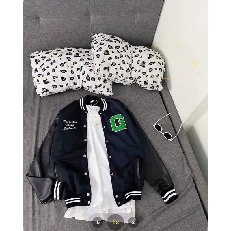 ❤️ ÁO BOMBER PHỐI TAY DA G HÓT HÍT ❤️ FREESHIP ❤️ KÈM ẢNH THẬT VIDEO | BigBuy360 - bigbuy360.vn