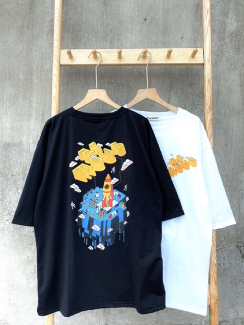 ( SALE 69K ) Áo Thun Tay Lỡ Form Unisex | BigBuy360 - bigbuy360.vn