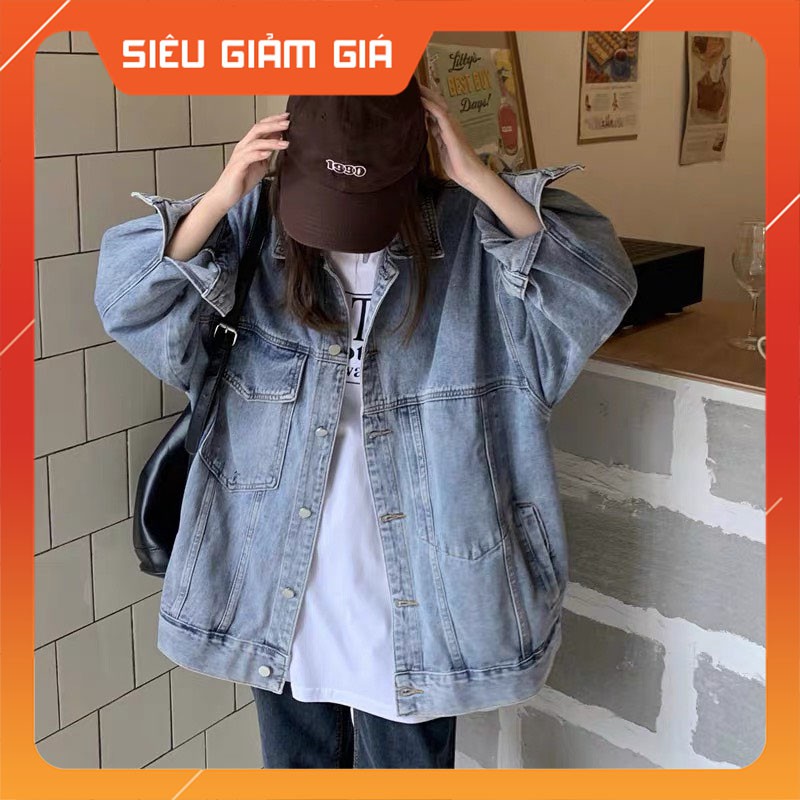 Áo Khoác Jeans Túi Trước Form Đẹp M1326-Teen 888